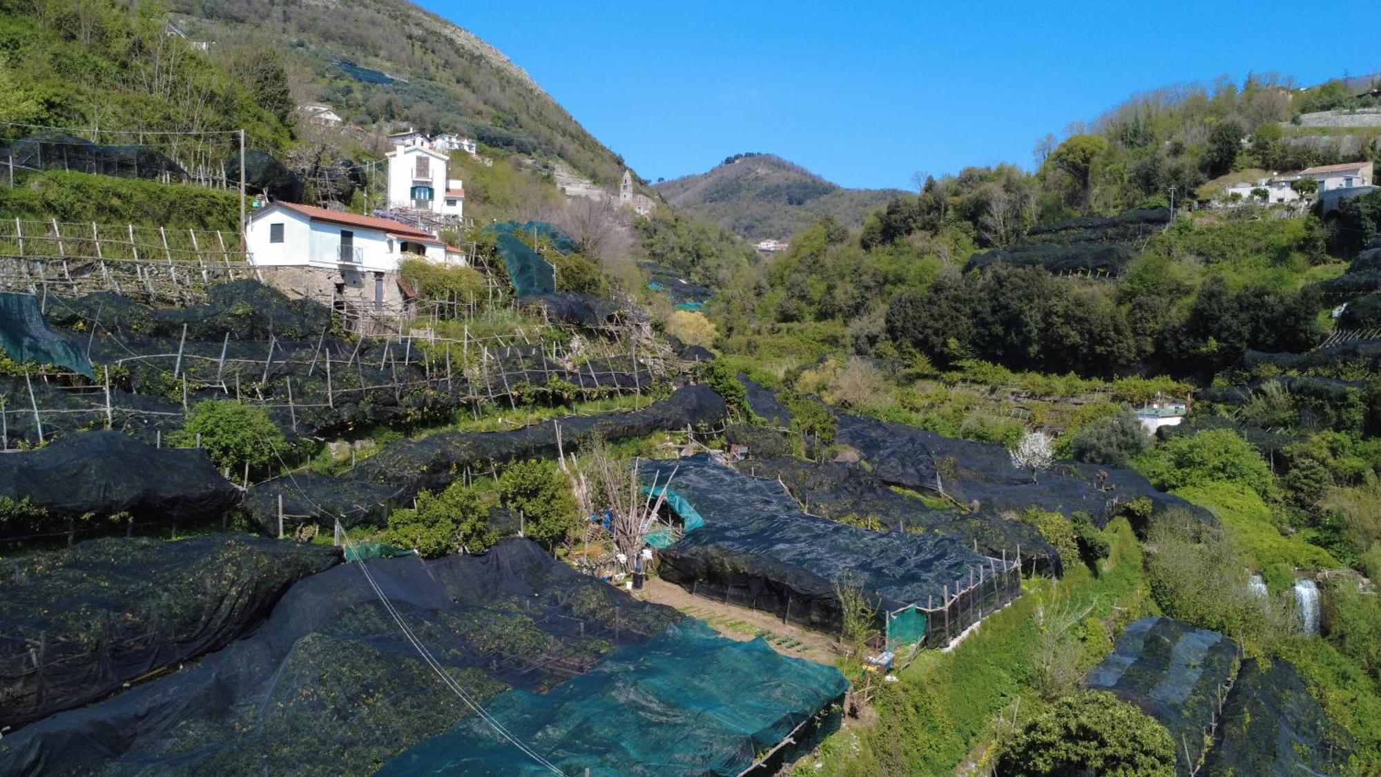 Antica Cartiera Sant'Elia Leilighet Tramonti Eksteriør bilde